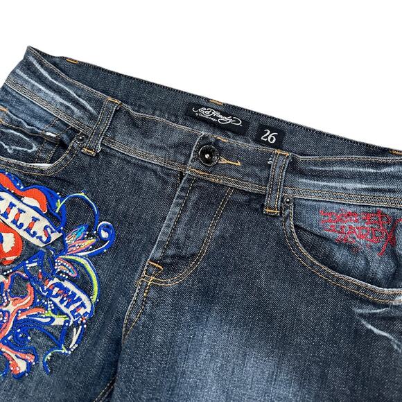 Ed Hardy 05’ Love Kills Slowly Jeans - Picture 5 of 9